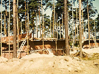 Aufbau der Schule im Jahr 1962